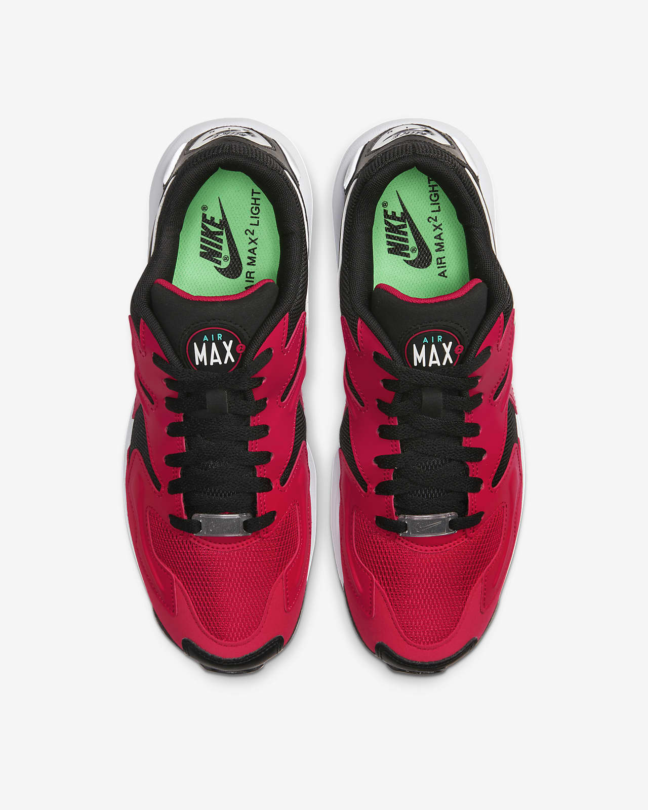 men's nike air max2 light running shoes