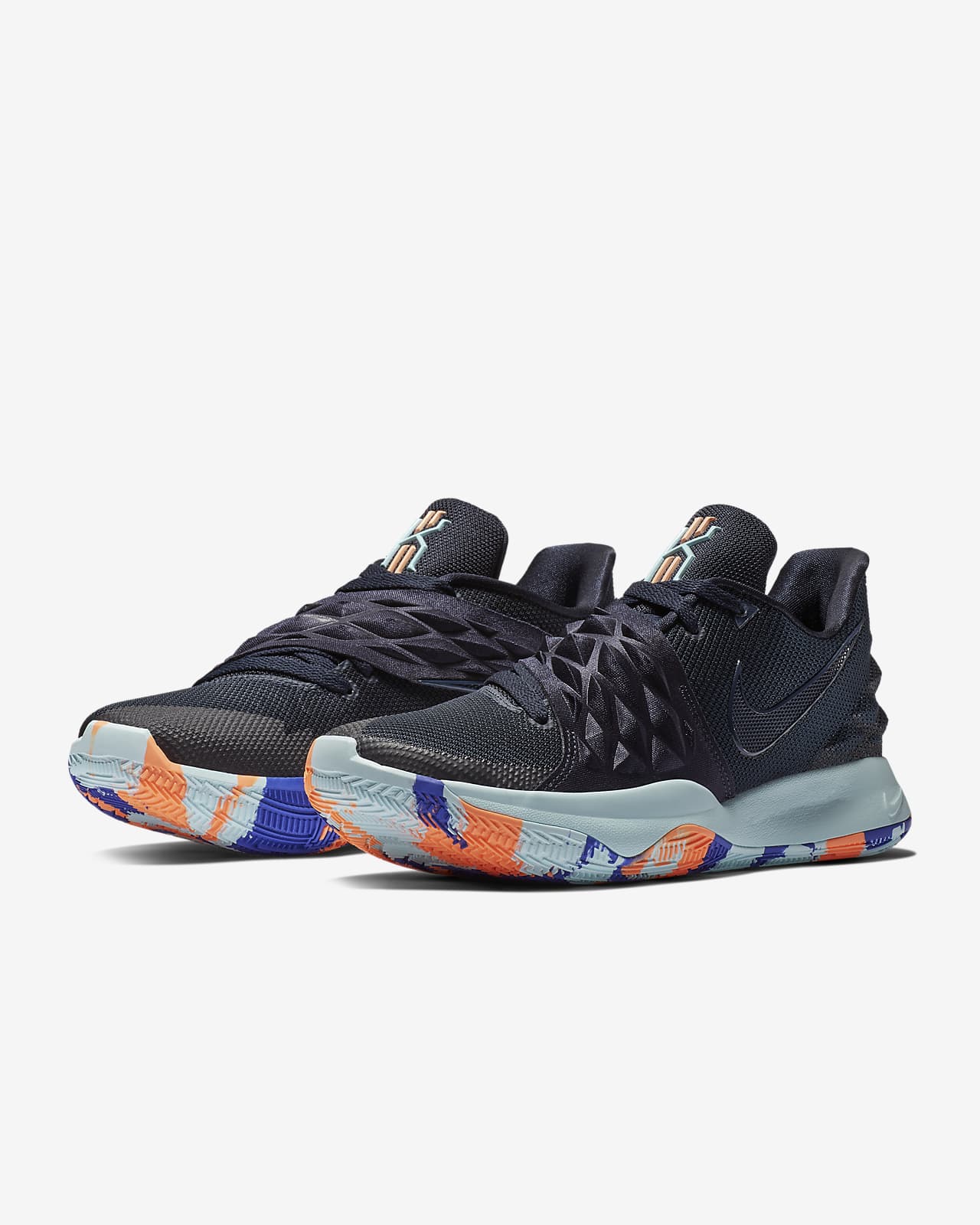 kyrie 4 low dark obsidian