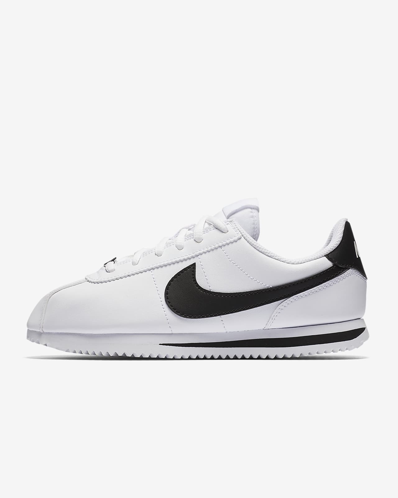Nike cortez blanco con negro
