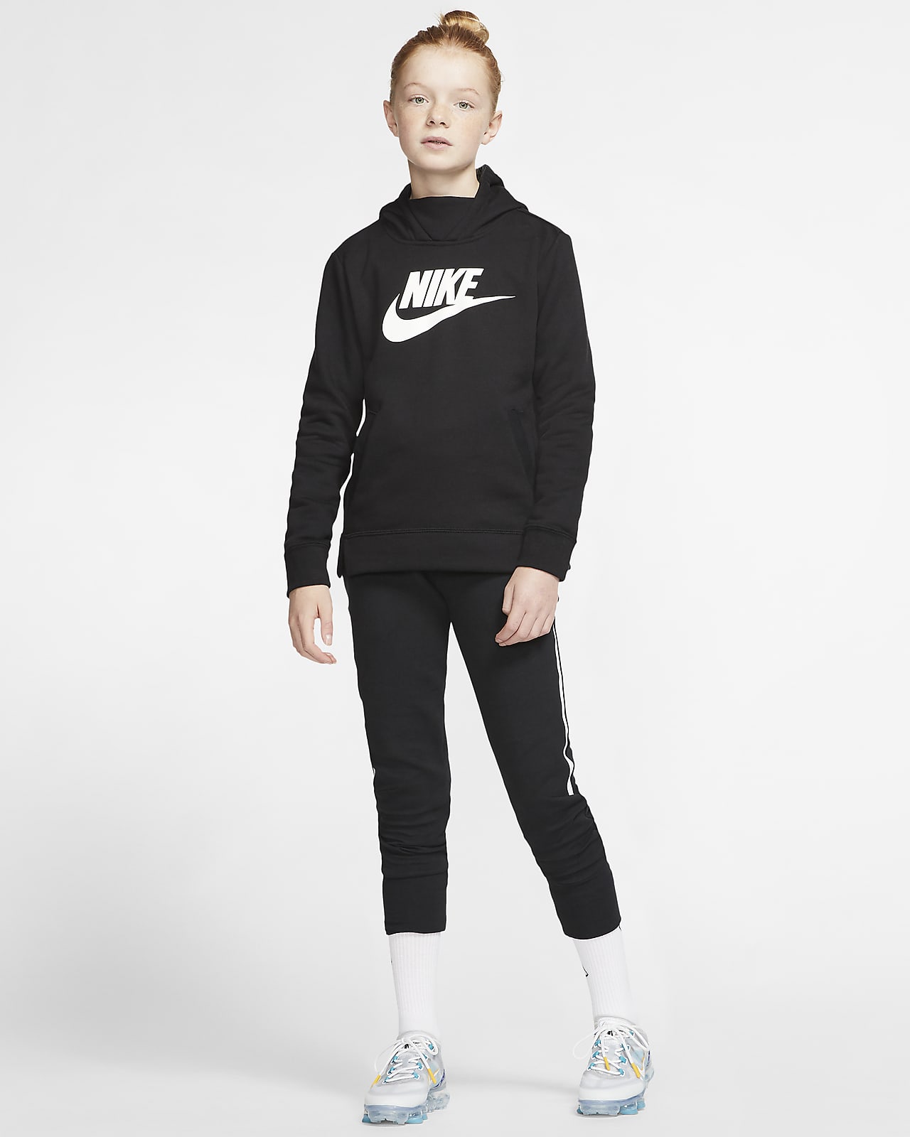 Худи для девочек Nike Sportswear. Nike RU