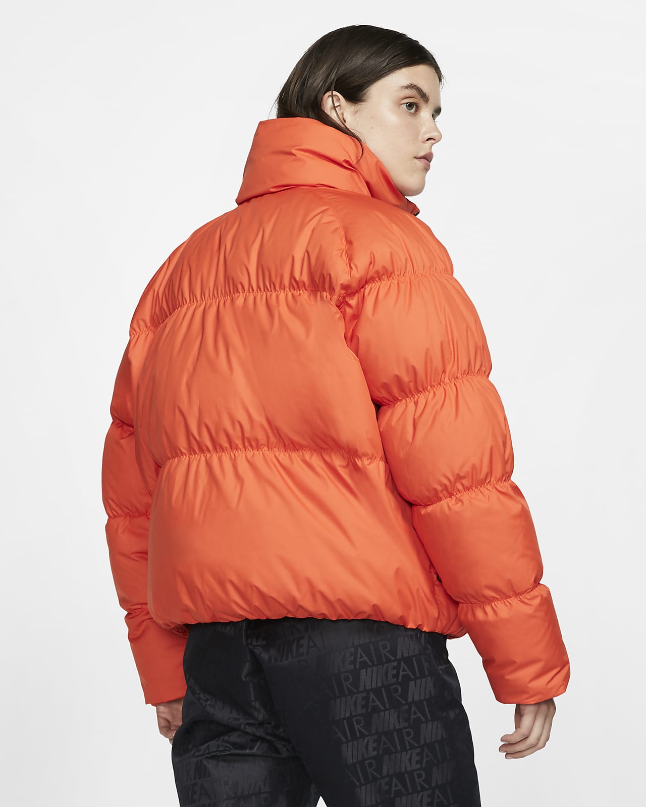 womens orange nike jacket