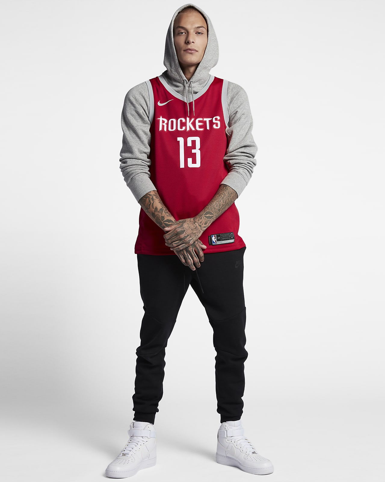 nba jersey and hoodie