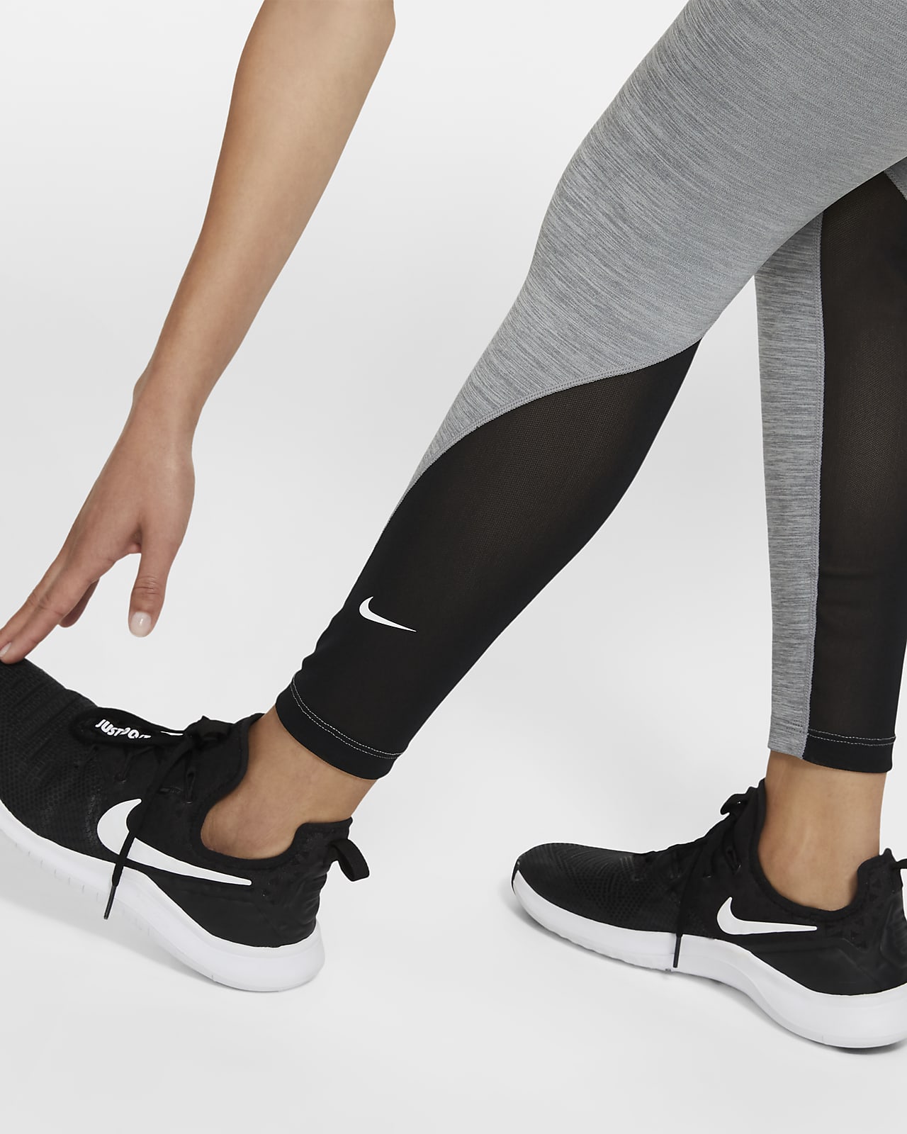 nike one leggings grey