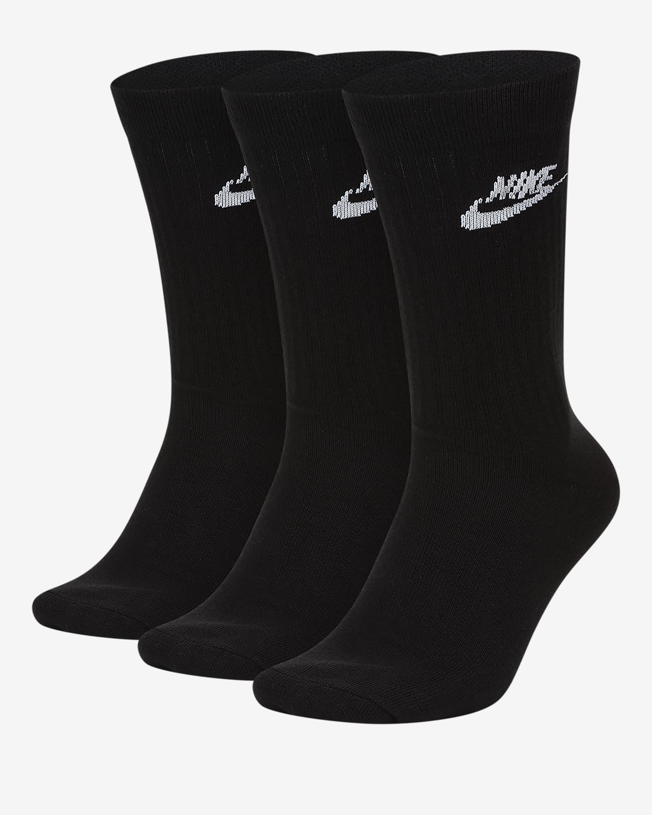 nike white everyday socks