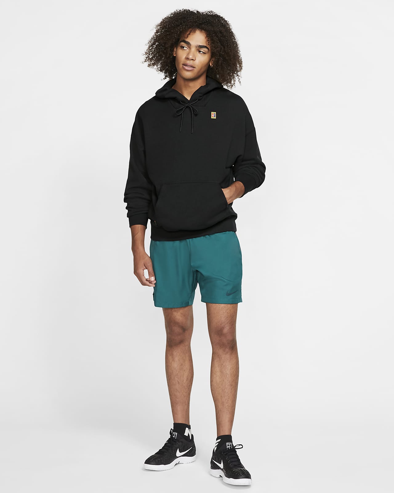 men's fleece tennis hoodie nikecourt