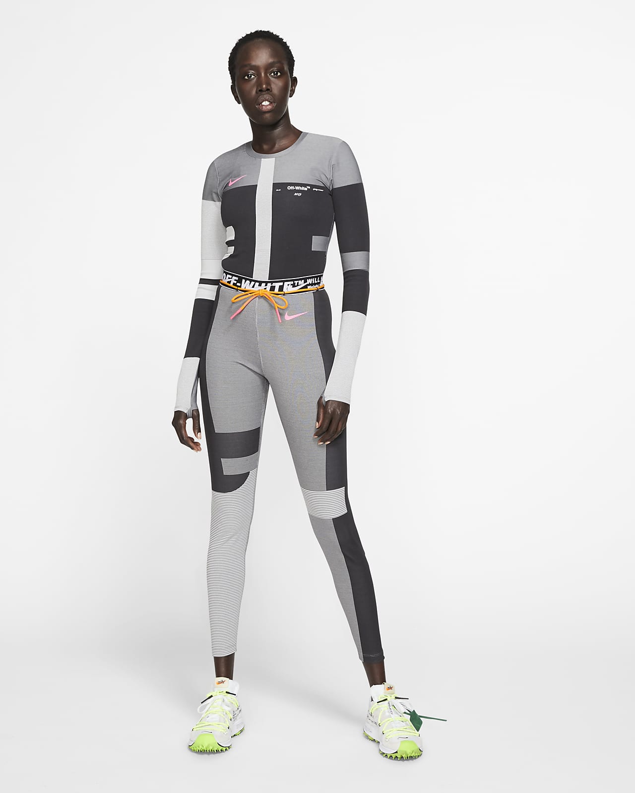 Maar Embryo Hoofd Nike x Off-White™ Women's High-Waisted 7/8 Running Leggings. Nike JP