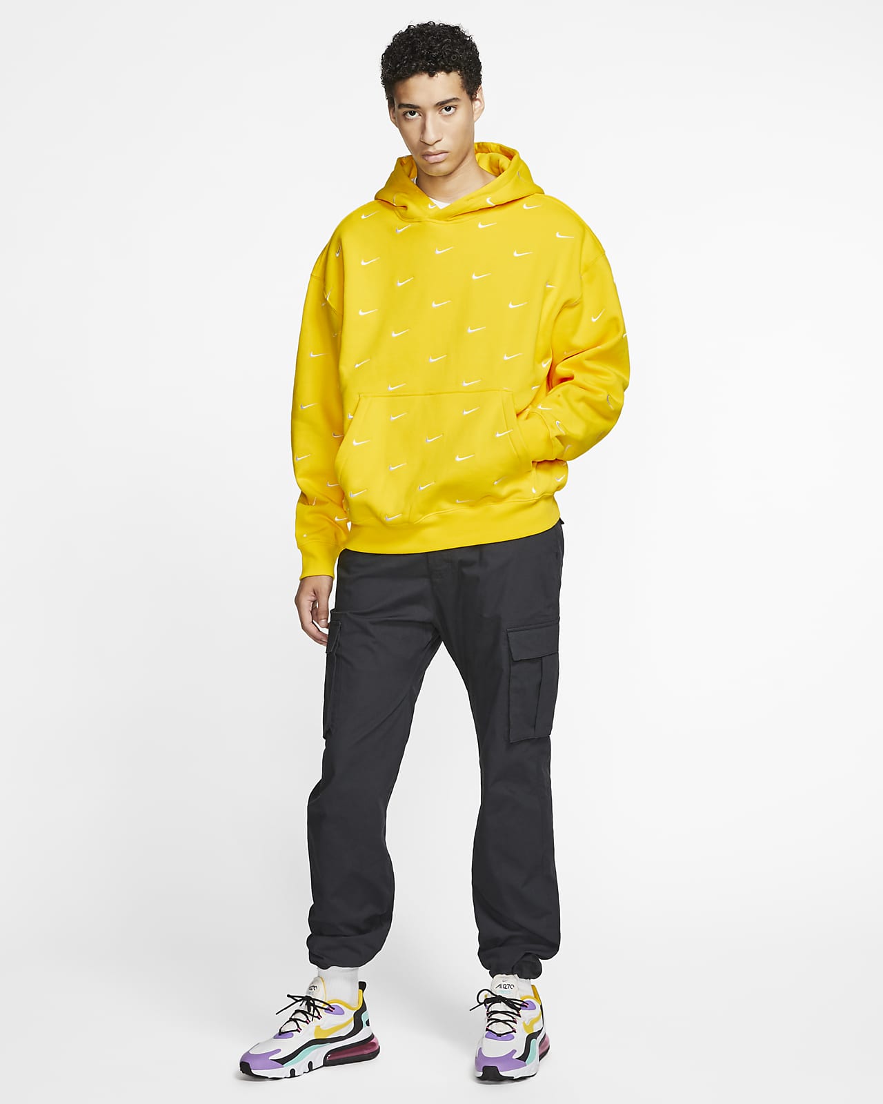 Nike hettegenser med Swoosh logo til herre. Nike NO Nike hettegenser med Swoosh logo til herre. Nike NO