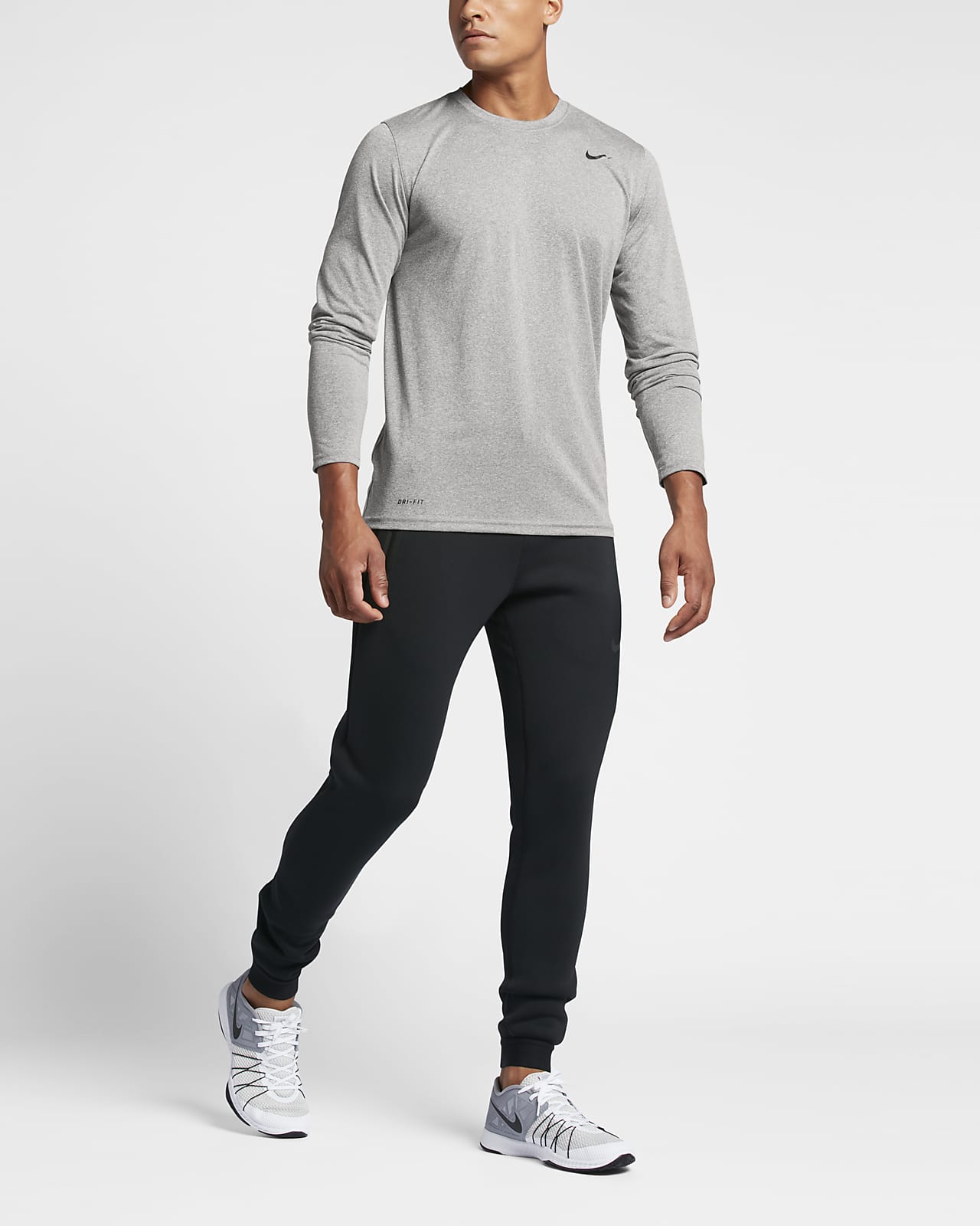 nike basketball long sleeve dri fit