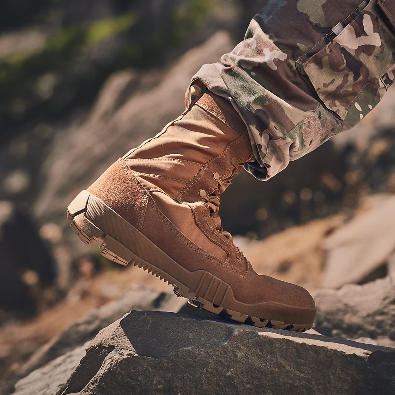 military boots nike