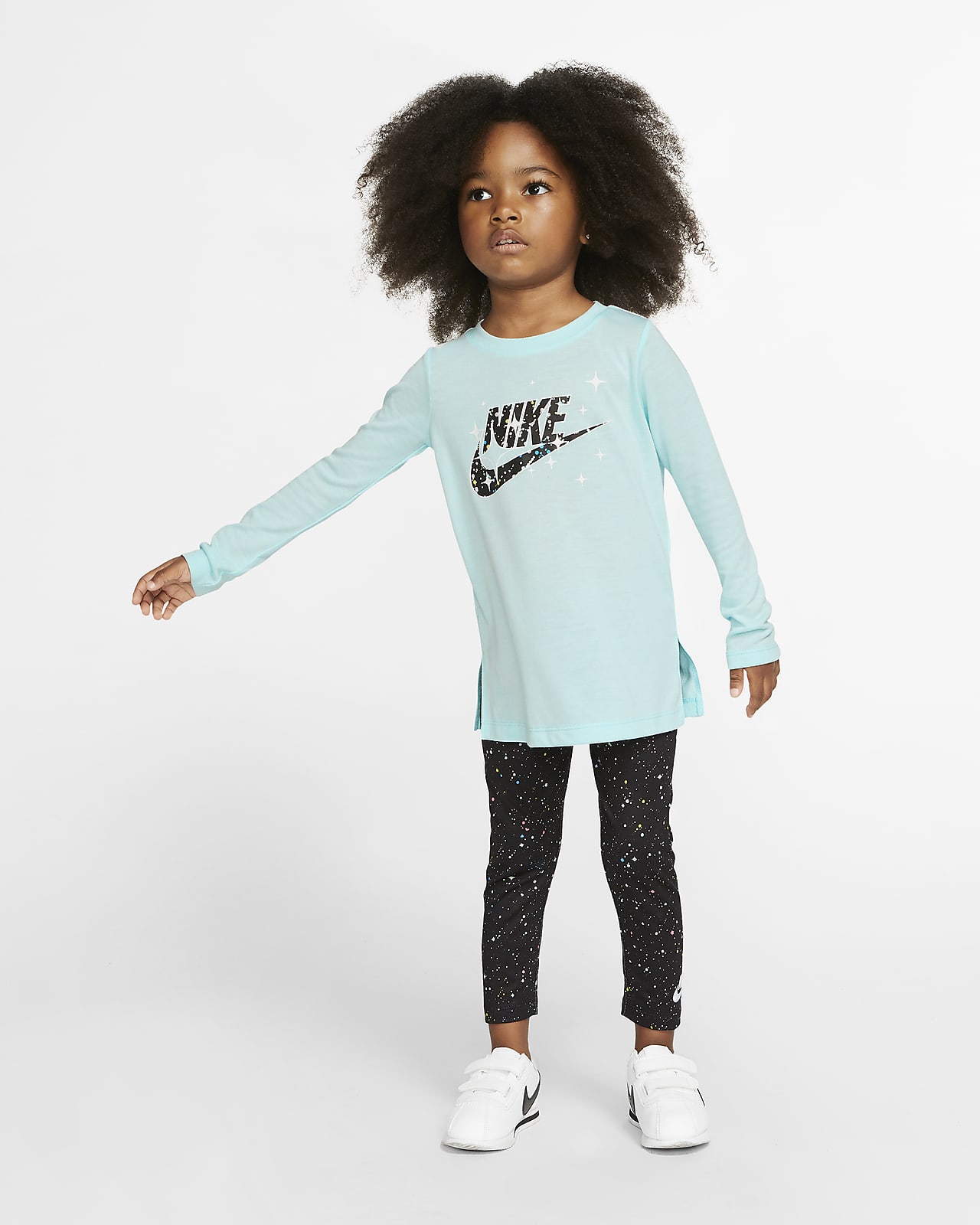 nike top and leggings set