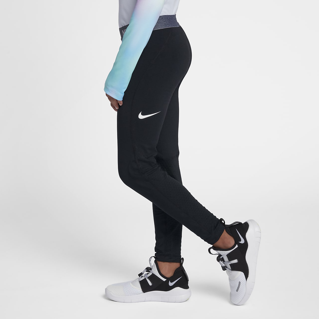 Nike Pro Warm Big Kids' (Girls') Training Tights
