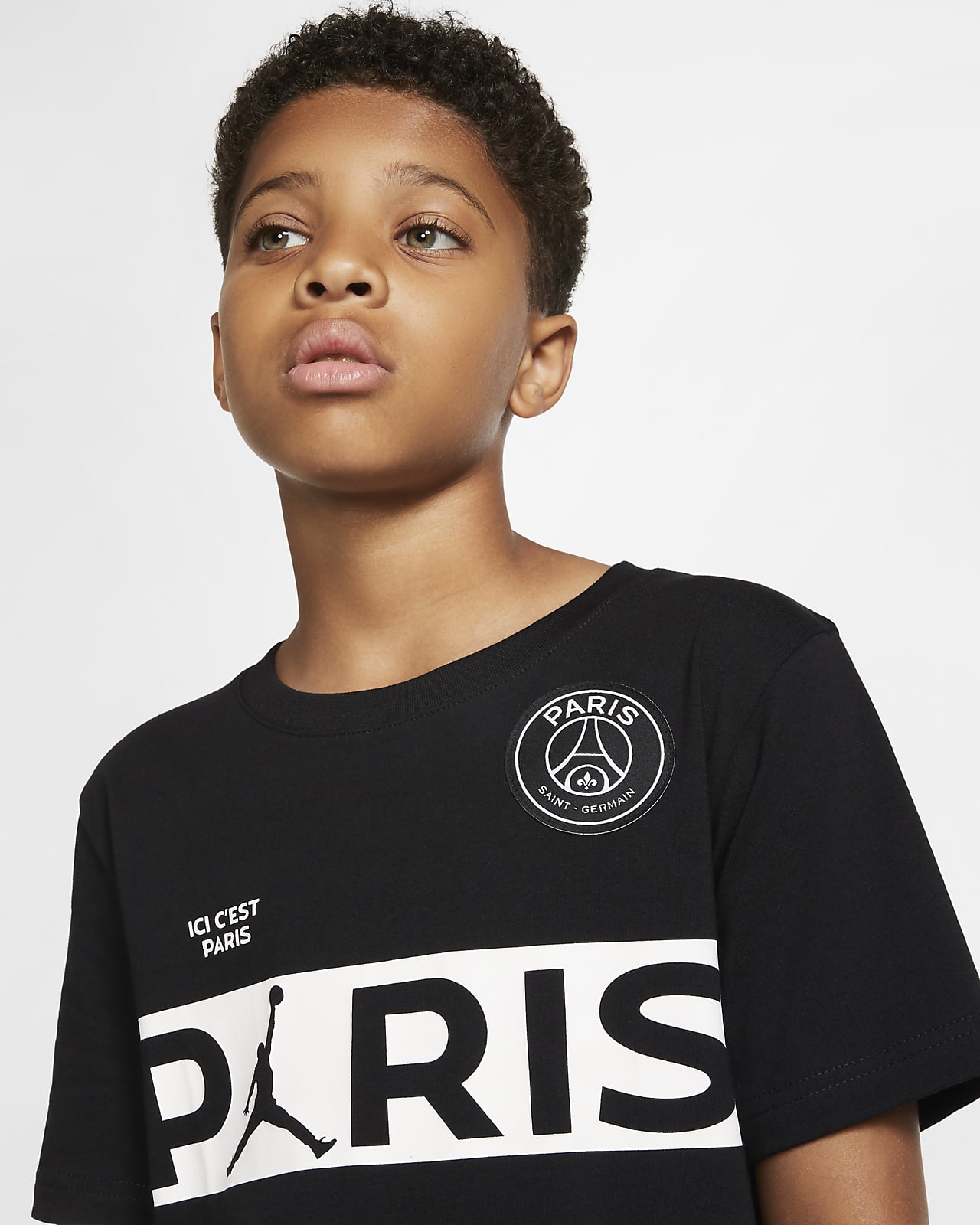 PSG Older Kids' (Boys') Short-Sleeve T-Shirt. Nike GB