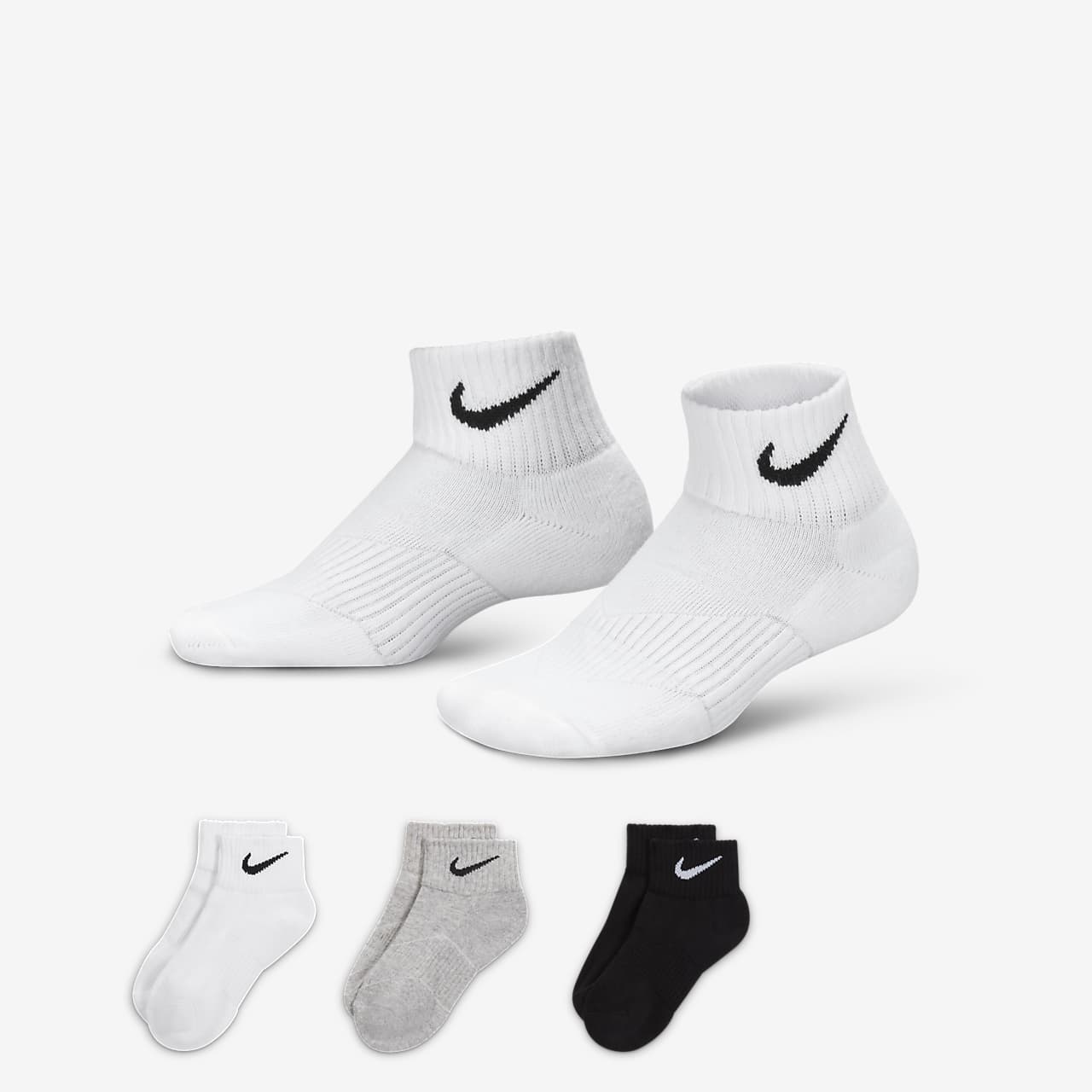 nike quarter cushion socks