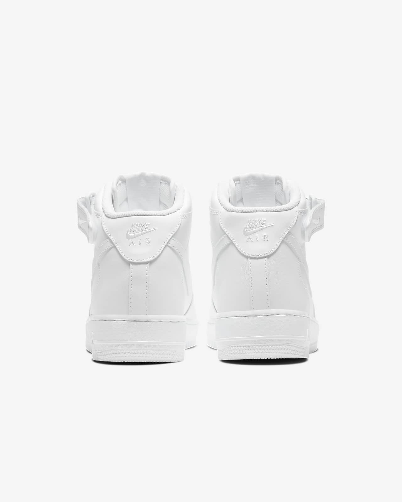 nike uptowns all white