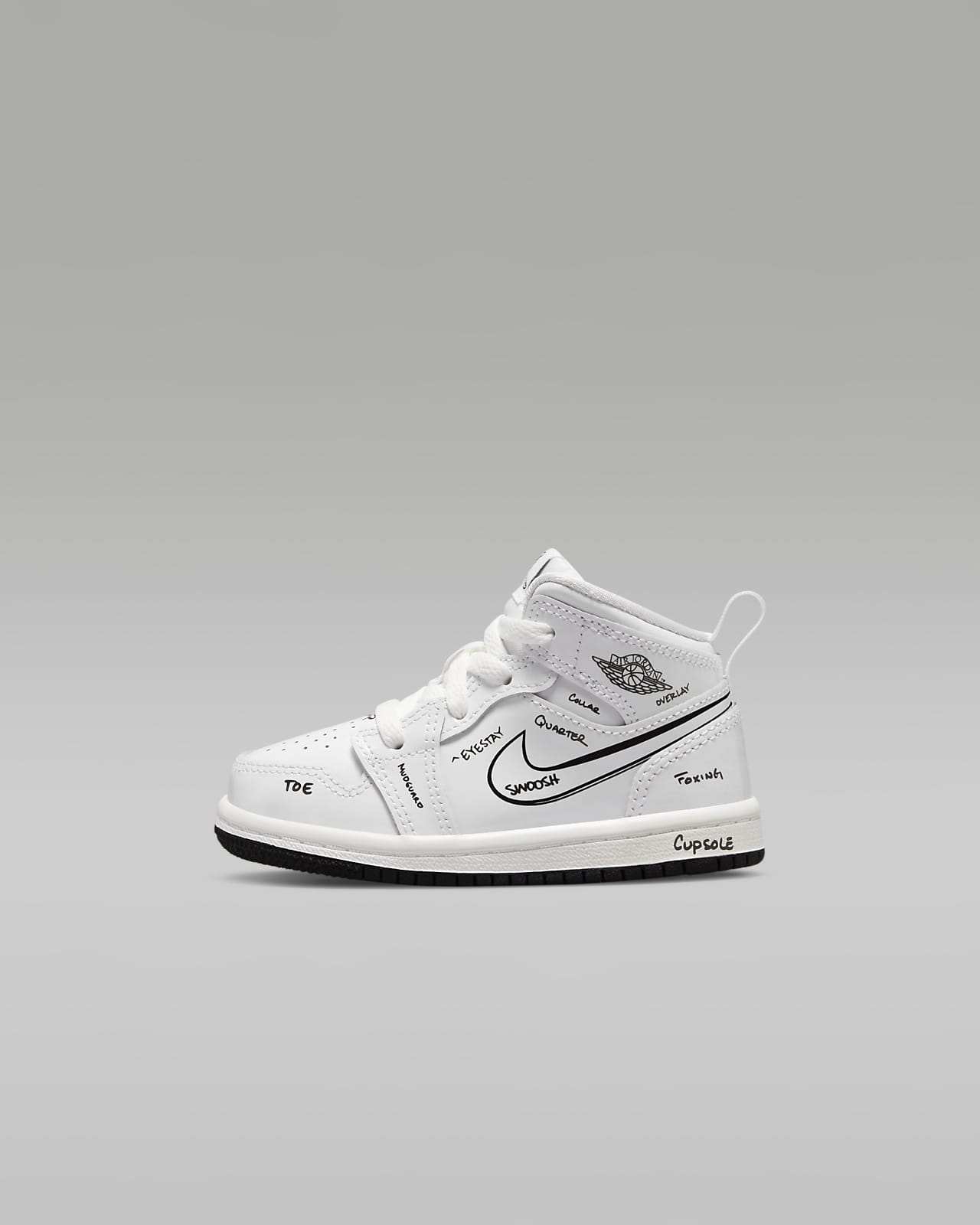 Jordan 1 Mid Baby & Toddler Shoes. Nike.com