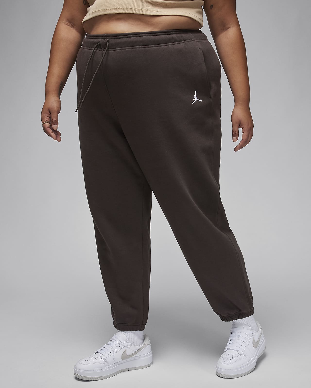 Pants para mujer talla grande Jordan Brooklyn Fleece