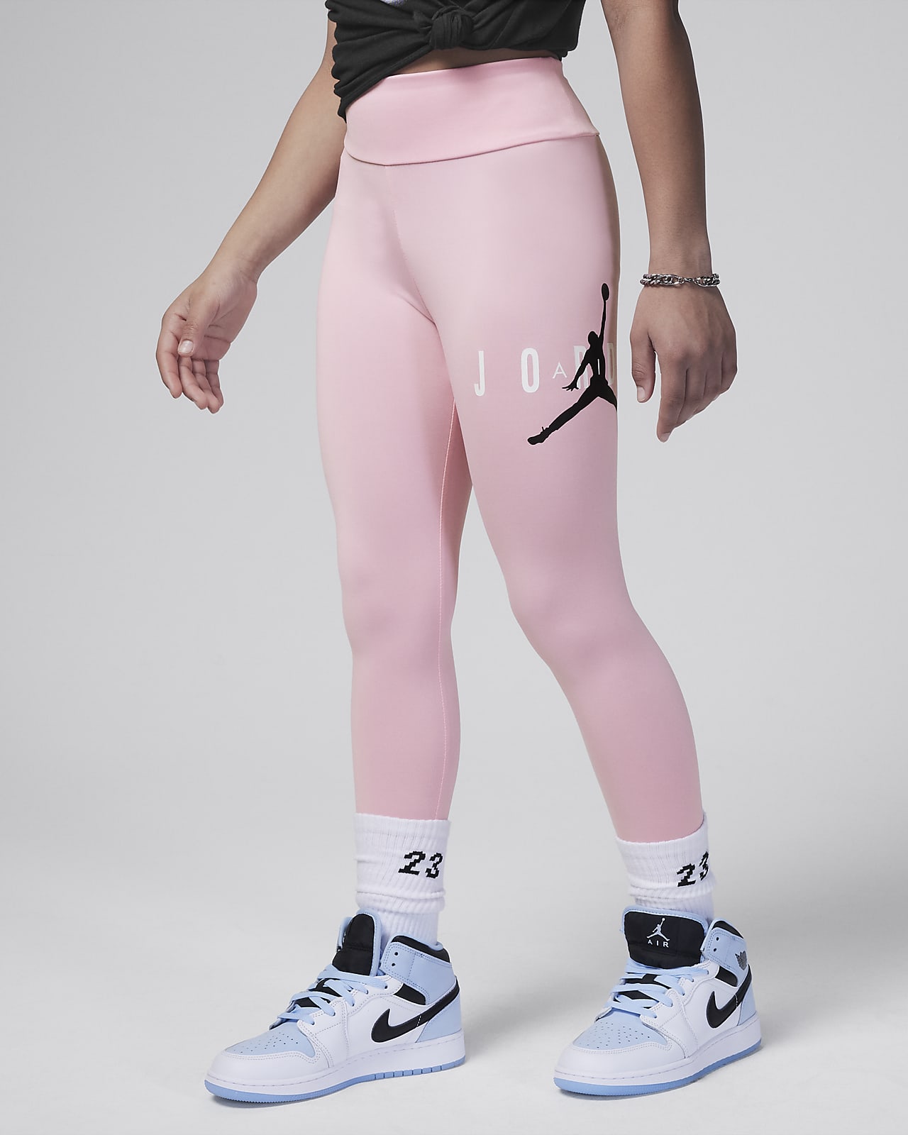 Hållbara leggings Jordan Jumpman för ungdom