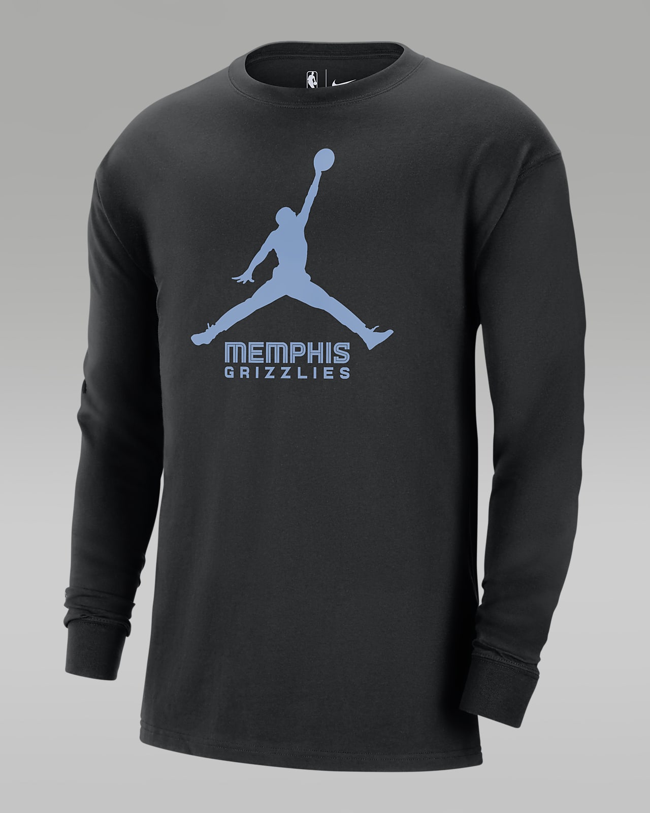 Memphis Grizzlies Essential Men's Jordan NBA Long-Sleeve T-Shirt