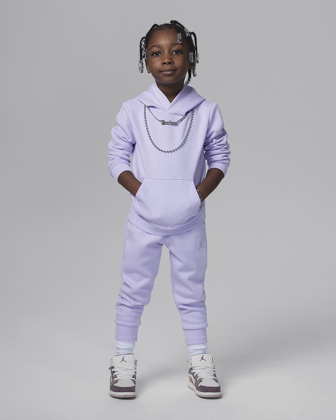 Jordan MJ Essentials Fleece Pullover Set Toddler 2-Piece Hoodie Set
