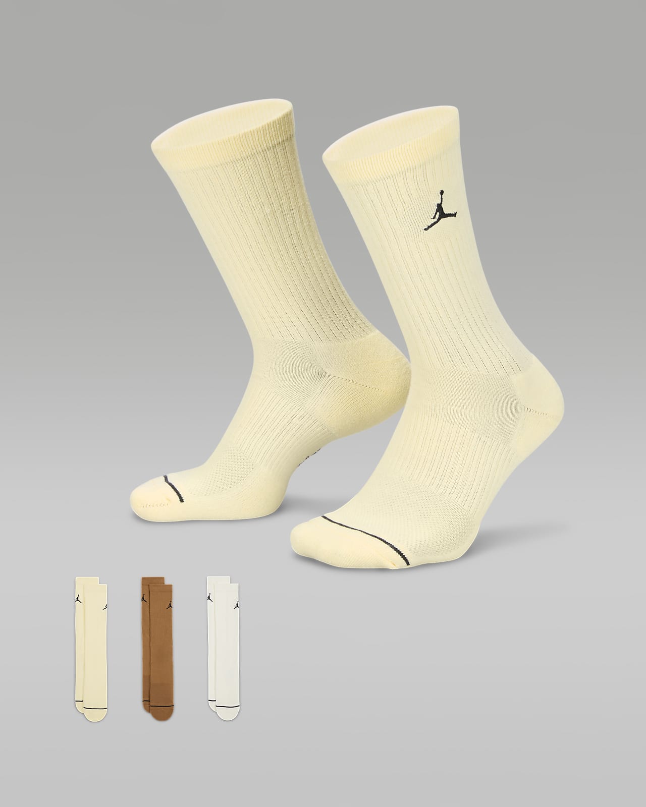 Jordan Everyday crew sokken (3 paar)