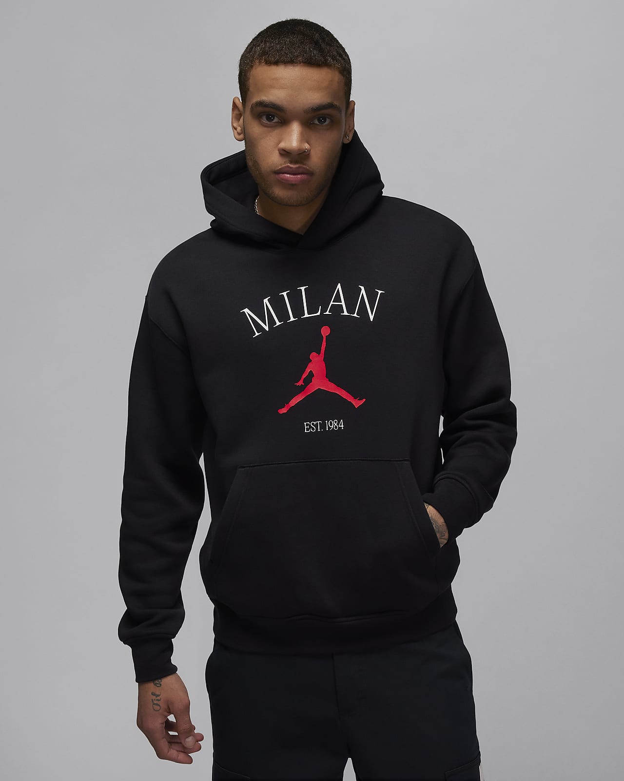 Hoodie pullover Jordan Milan para homem