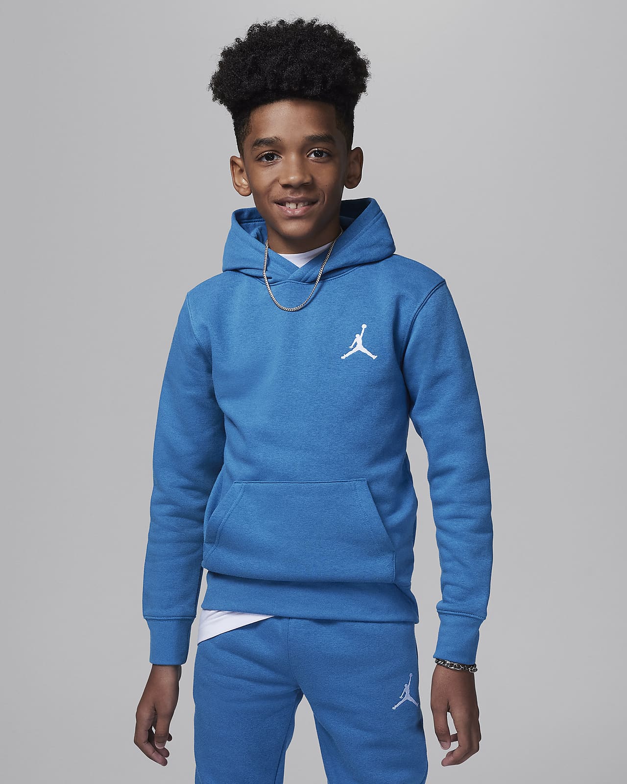 Bluza z kapturem dla dużych dzieci Jordan MJ Essentials Pullover Hoodie