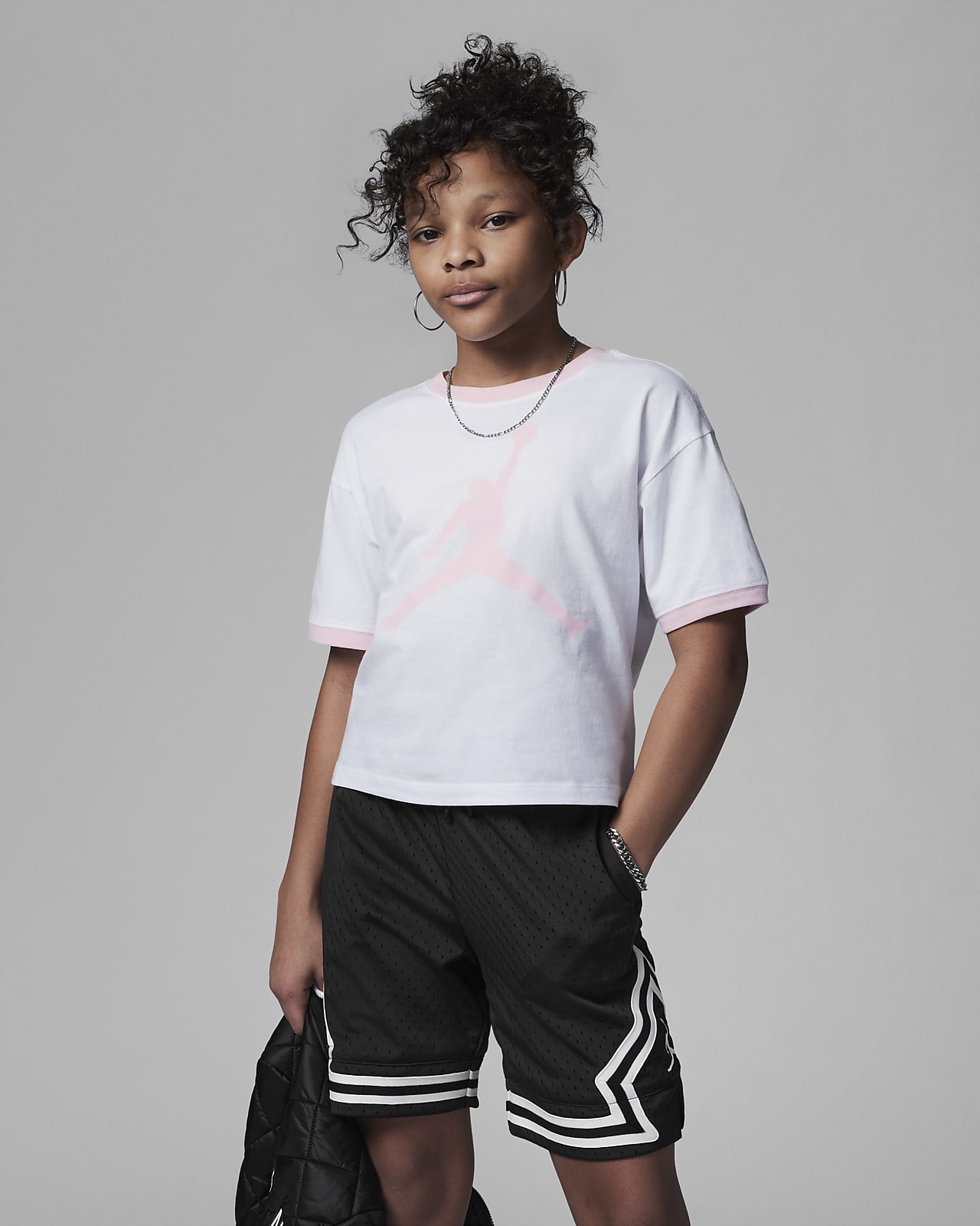 Tričko Jordan Essentials Ringer pro větší děti