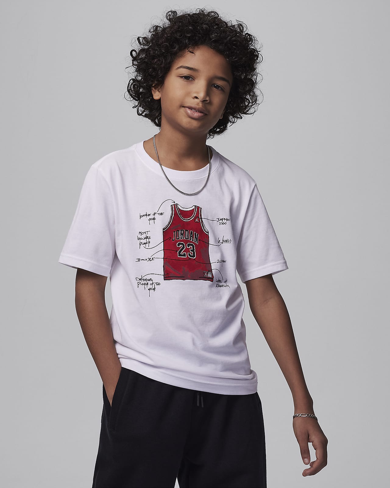 Jordan Big Kids' "The Jersey" T-Shirt