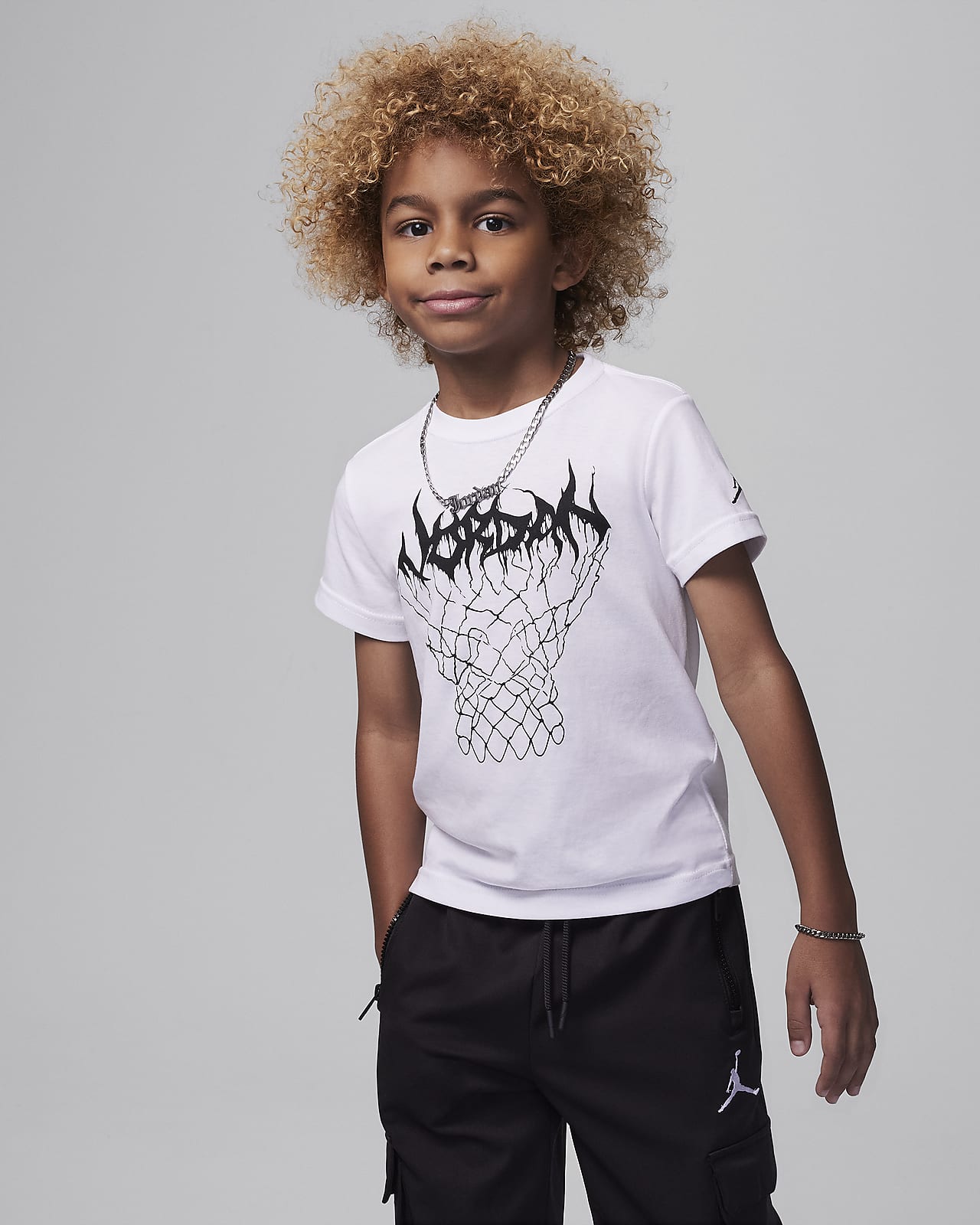 Jordan Dri-FIT MJ Sport Little Kids' Graphic T-Shirt