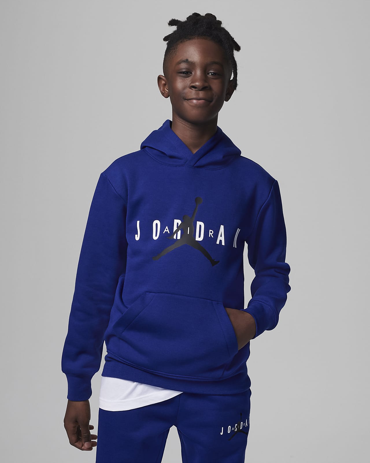 Μπλούζα με κουκούλα Jordan για μεγάλα παιδιά