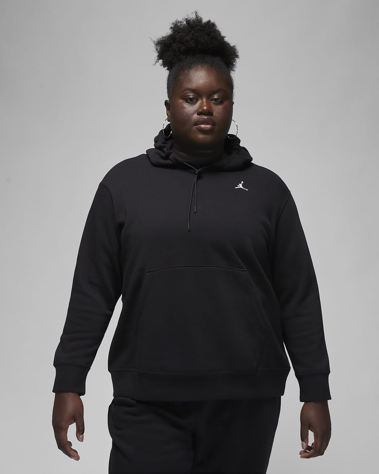 Jordan Brooklyn Fleece hoodie voor dames (Plus Size)