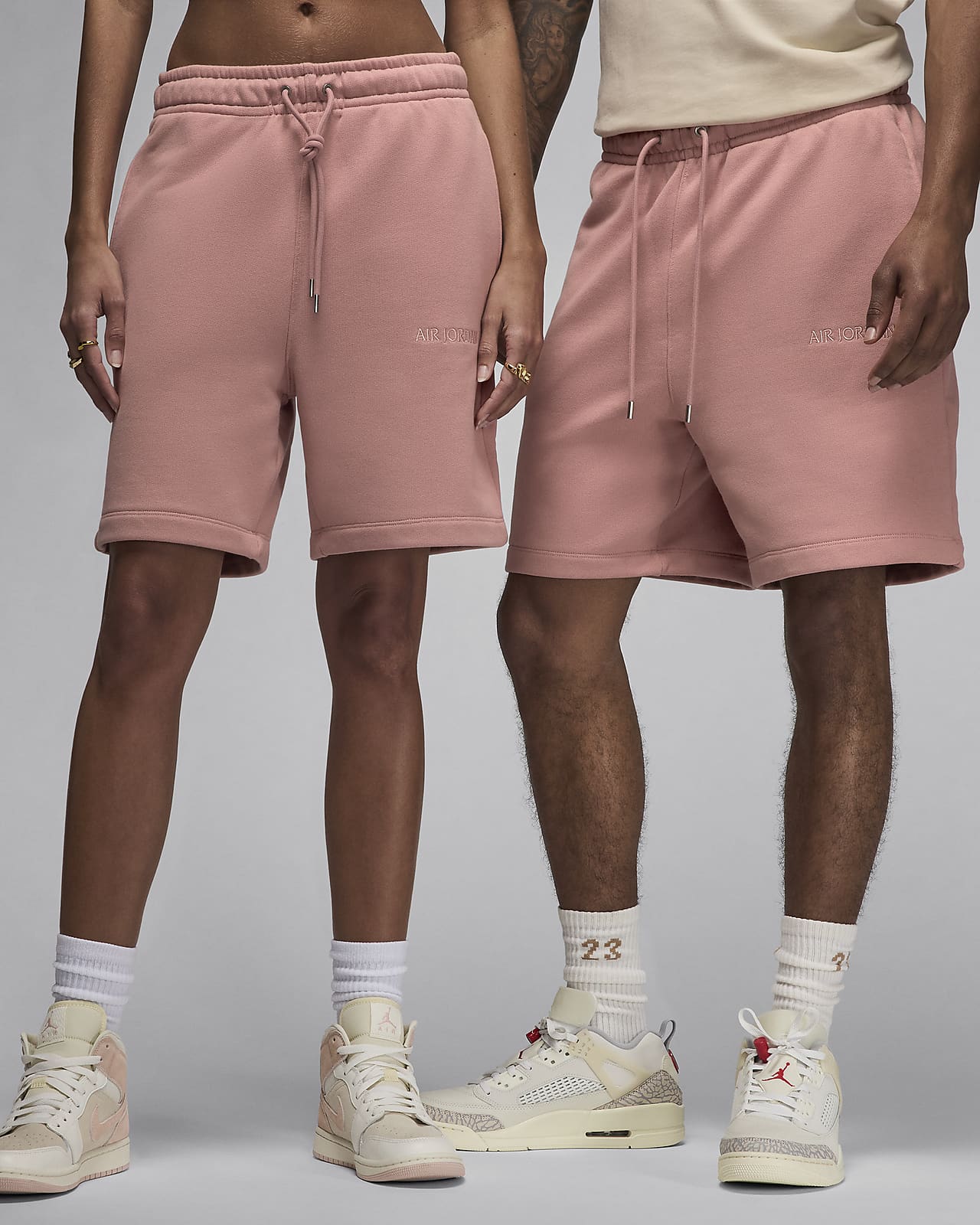 Shorts de tejido Fleece para hombre Air Jordan Wordmark