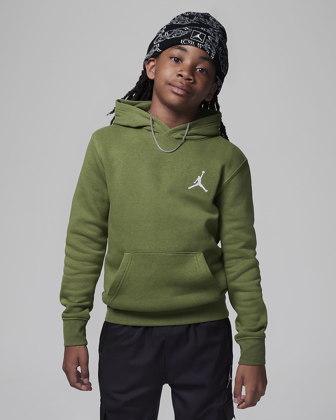 Jordan MJ Essentials Big Kids' Pullover Hoodie