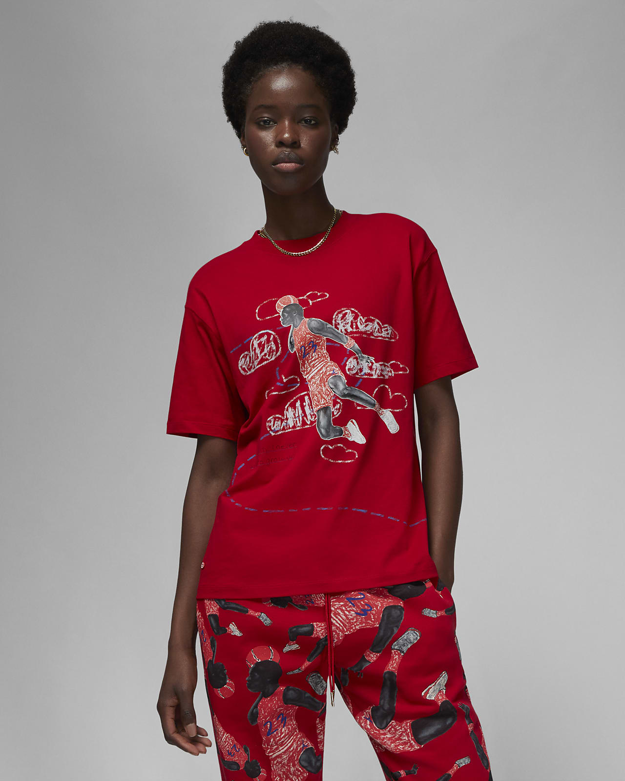 Γυναικείο T-Shirt Jordan Artist Series by Parker Duncan