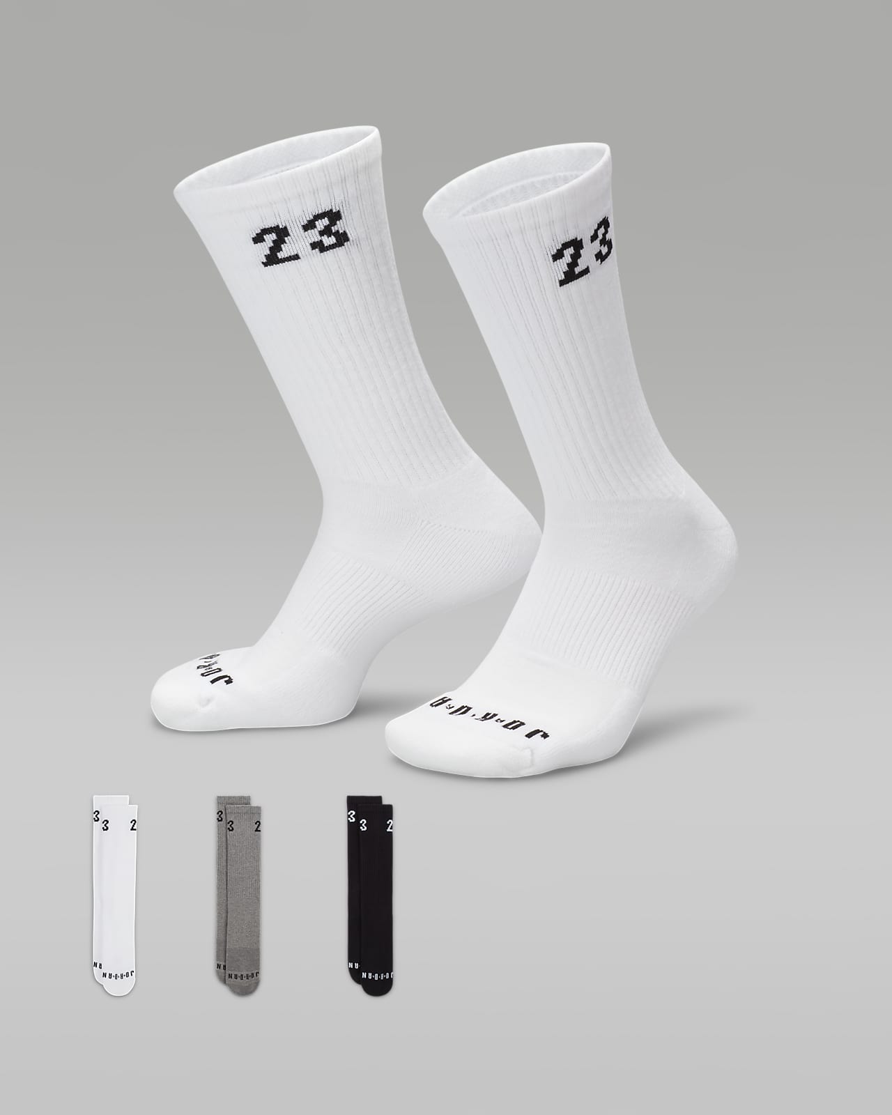 Calze Jordan Essentials di media lunghezza (3 paia)