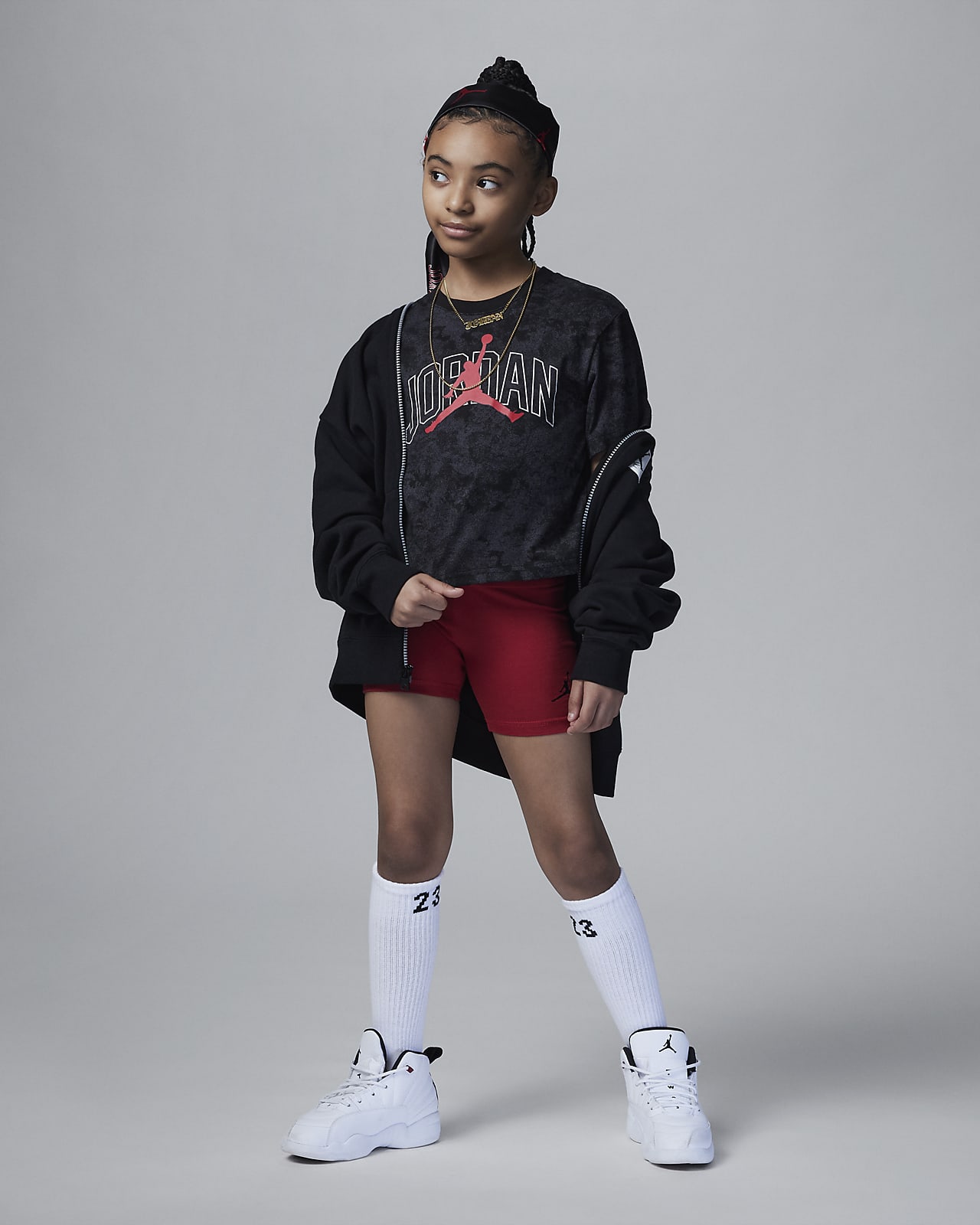 Air Jordan Flight Bike Shorts Set Younger Kids' 2-piece Set