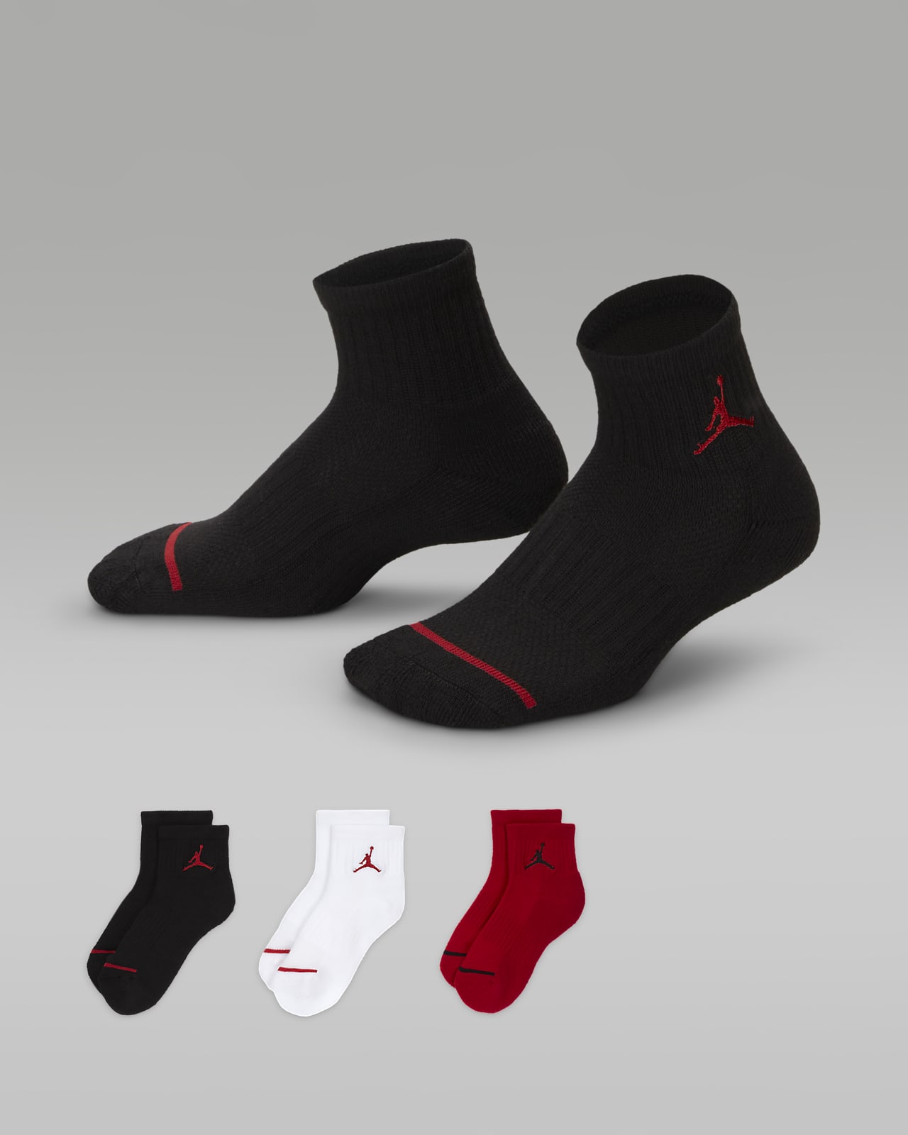 Jordan Little Kids' Ankle Socks (3 Pairs)