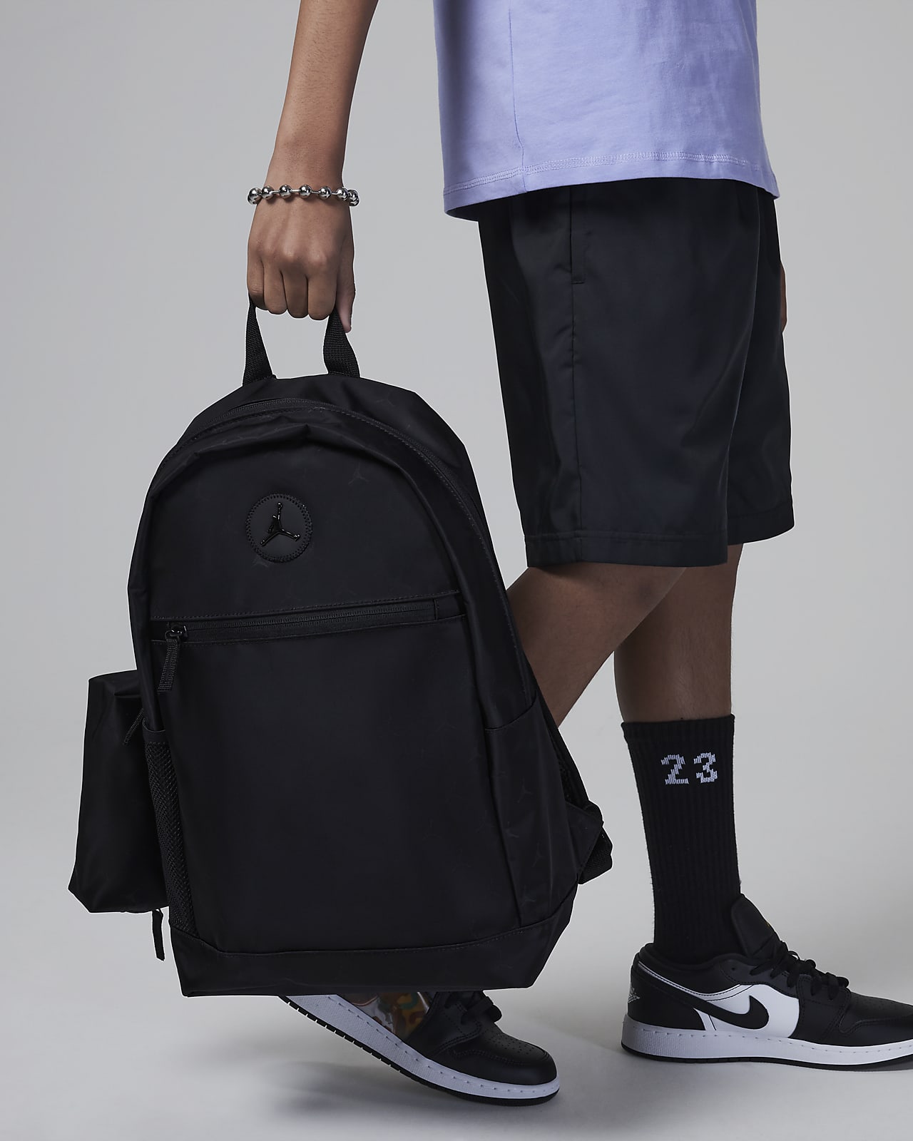 Jordan Jumpman School Backpack Big Kids' Backpack with Pencil Case (17L)