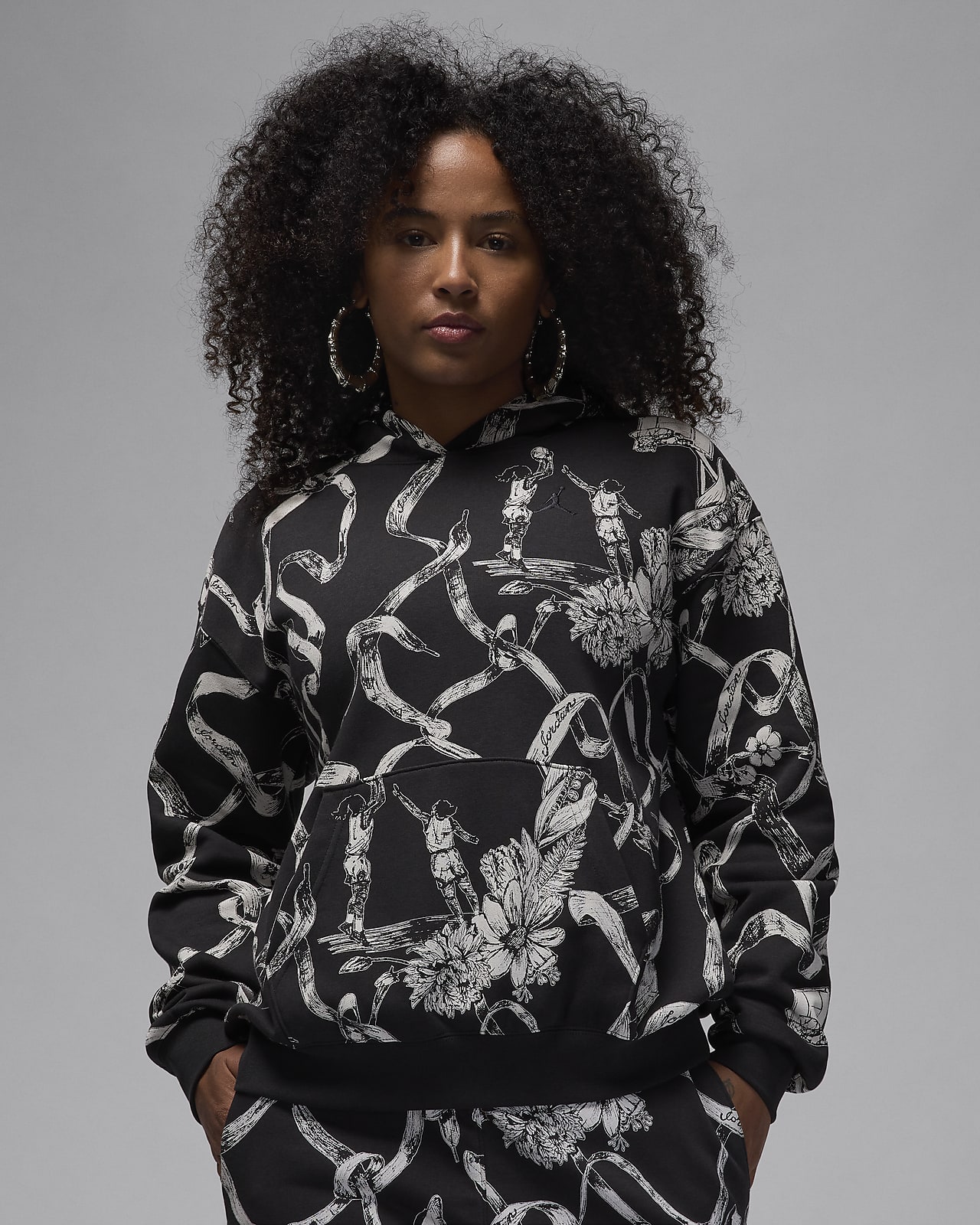 Jordan Brooklyn Fleece Women's Printed Pullover
