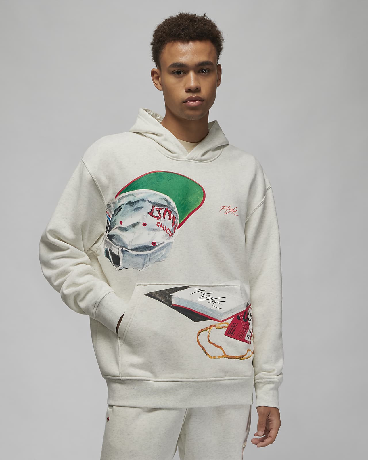 Jordan Artist Series by Jacob Rochester Erkek Kapüşonlu Üstü