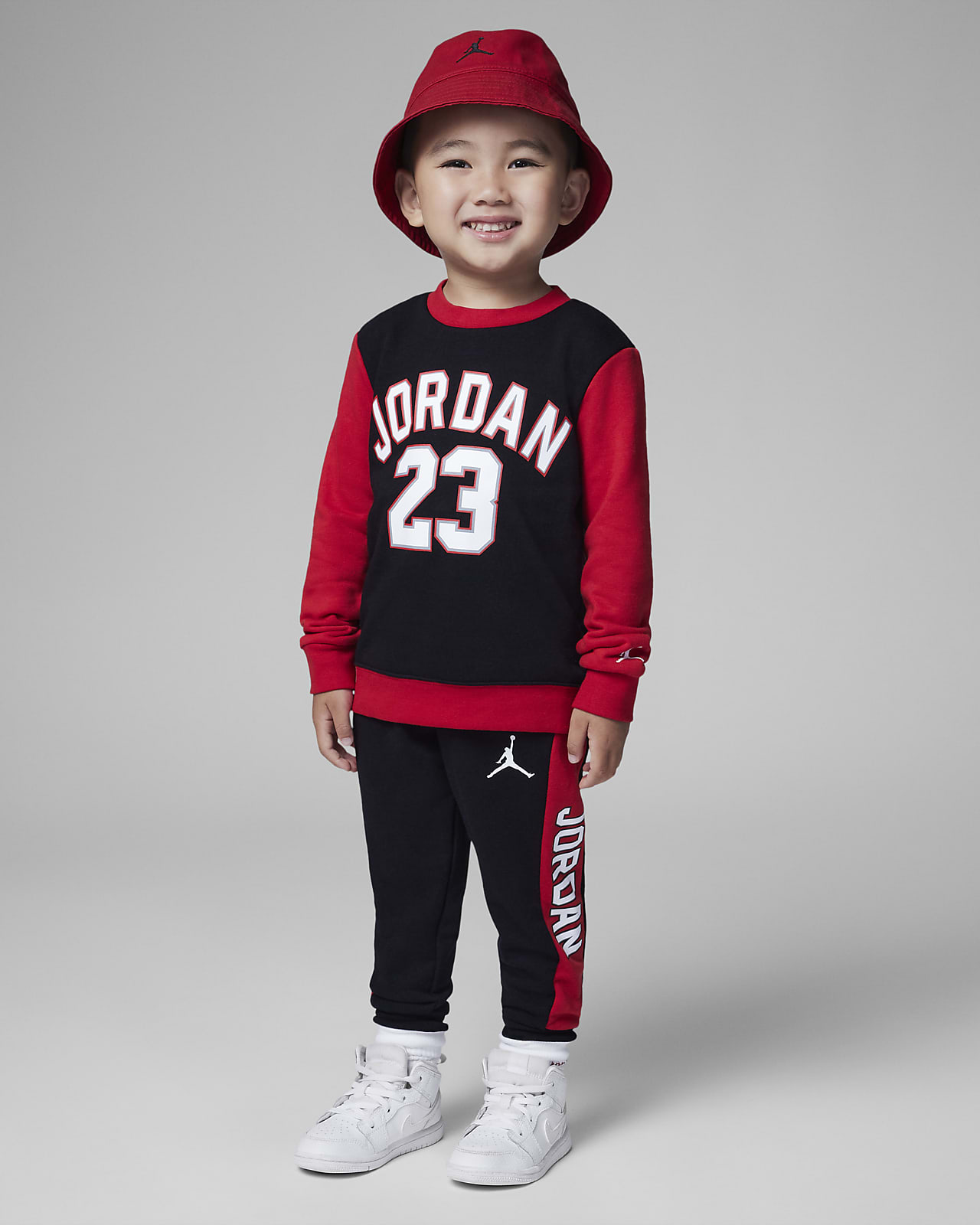 Jordan 23 Air Jordan-Rundhalsshirt-Set für Kleinkinder