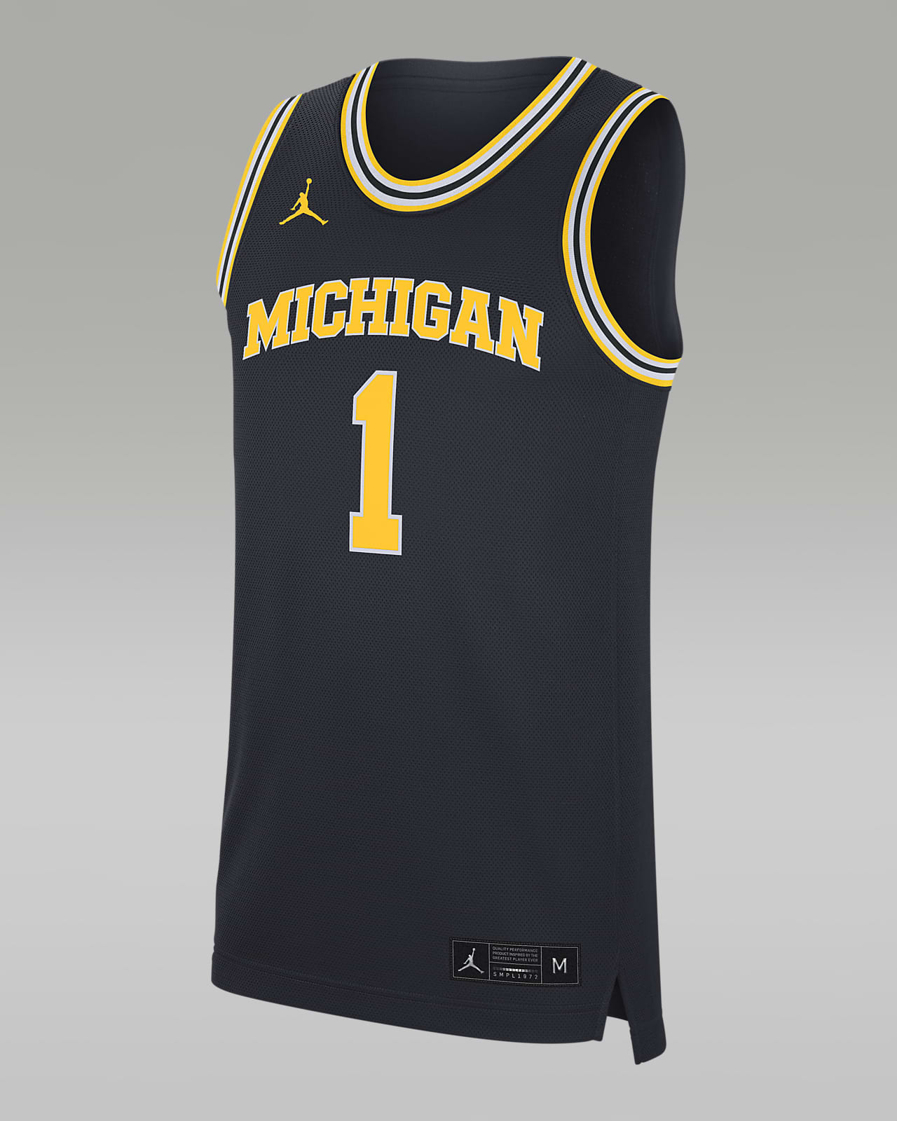 Jersey de básquetbol Replica para hombre Jordan College Dri-FIT (Michigan)