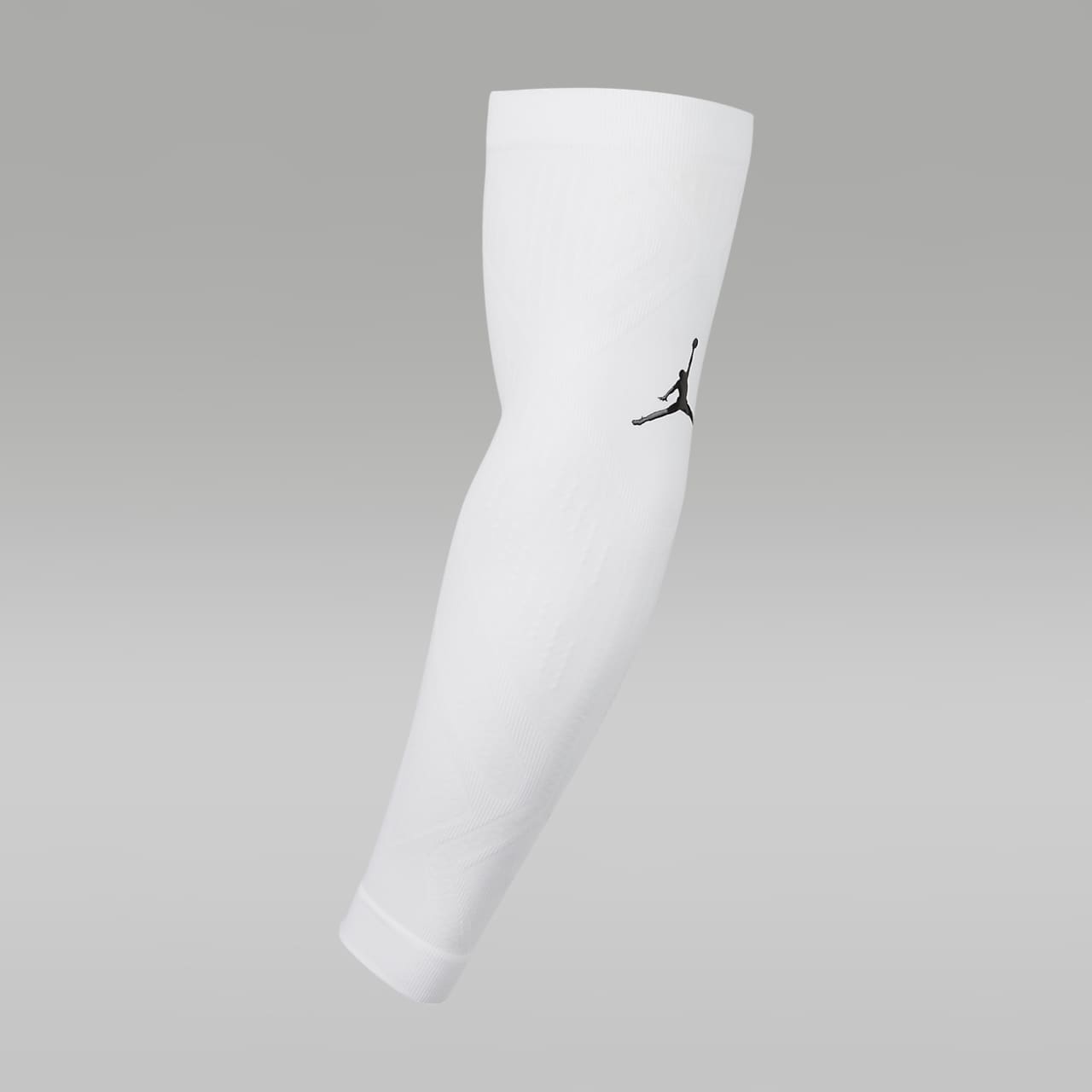 NIKE Jordan Basketball Arm Shooter Sleeve (Black/White, L/XL)
