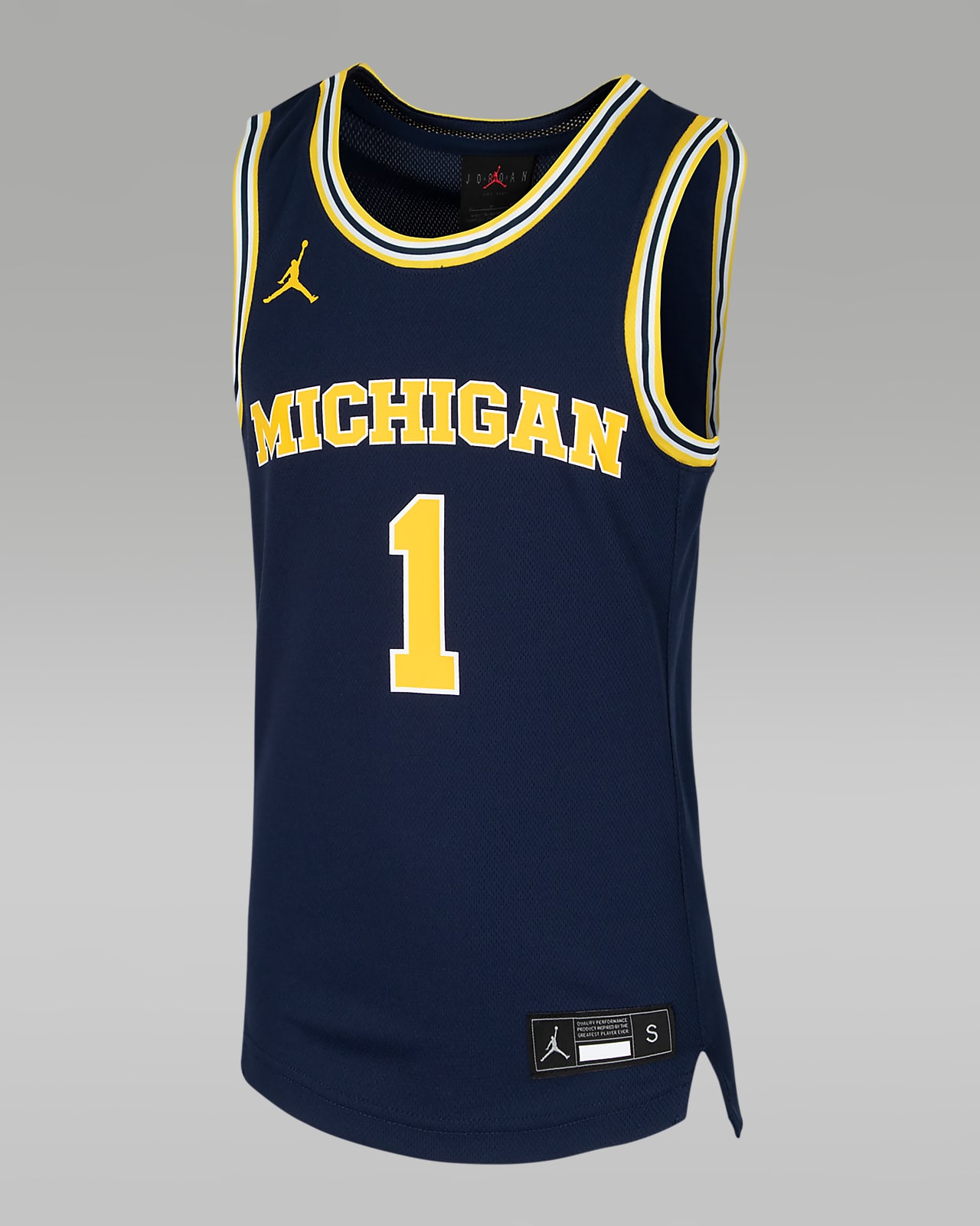 Nike College (Michigan) Big Kids' Basketball Jersey