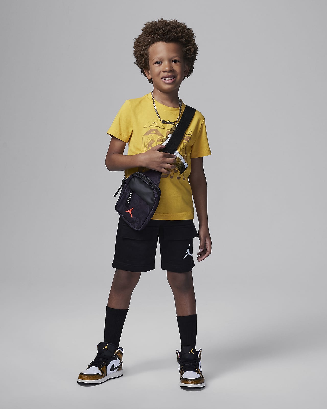 Jordan Air 3-D Little Kids' 2-Piece Shorts Set. Nike.com