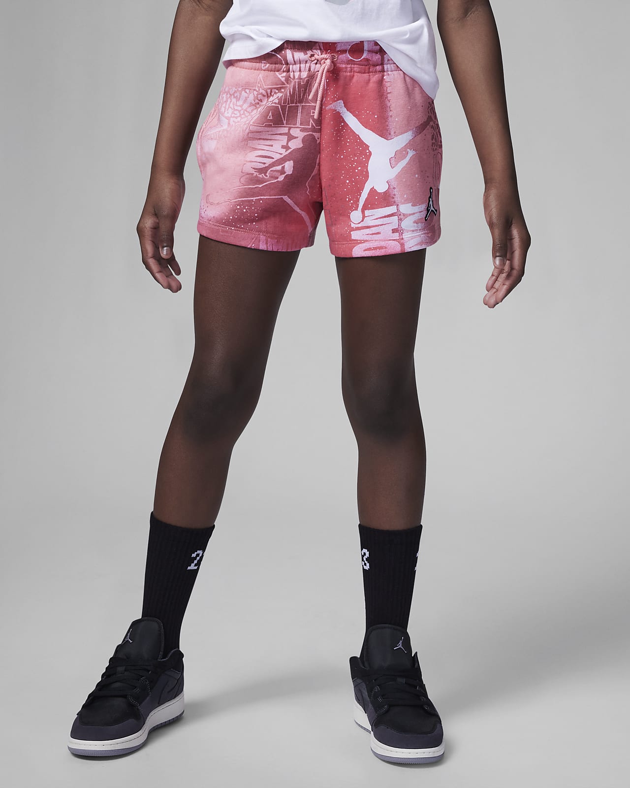 Jordan Essentials New Wave Printed Shorts Meisjesshorts