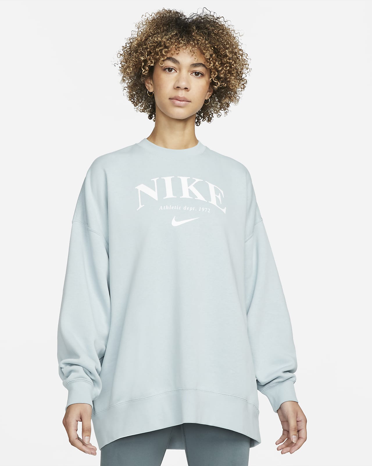 Nike Sportswear Essentials Women's Oversized Fleece Sweatshirt. Nike GB