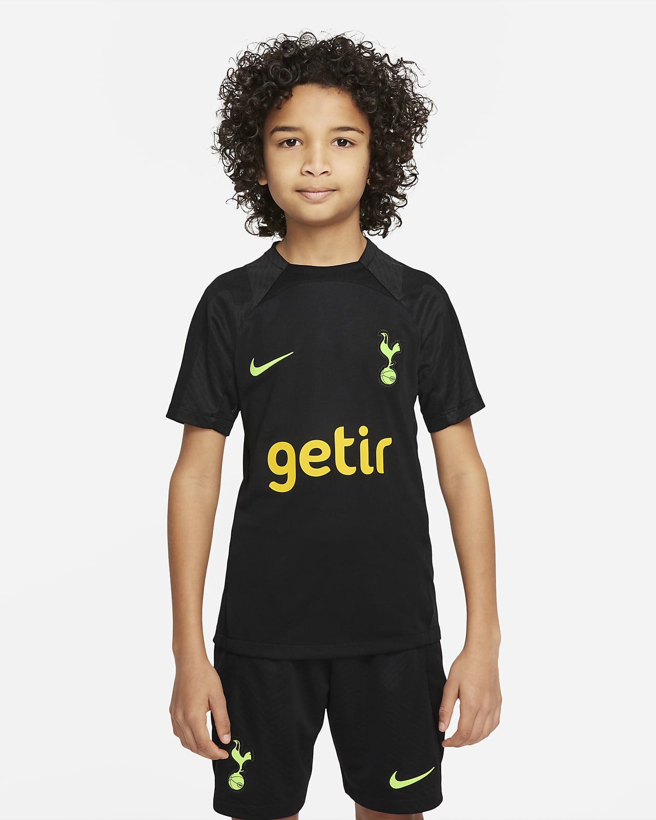 Tottenham Hotspur Strike Nike Dri-FIT Kurzarm-Fußballoberteil für ältere Kinder