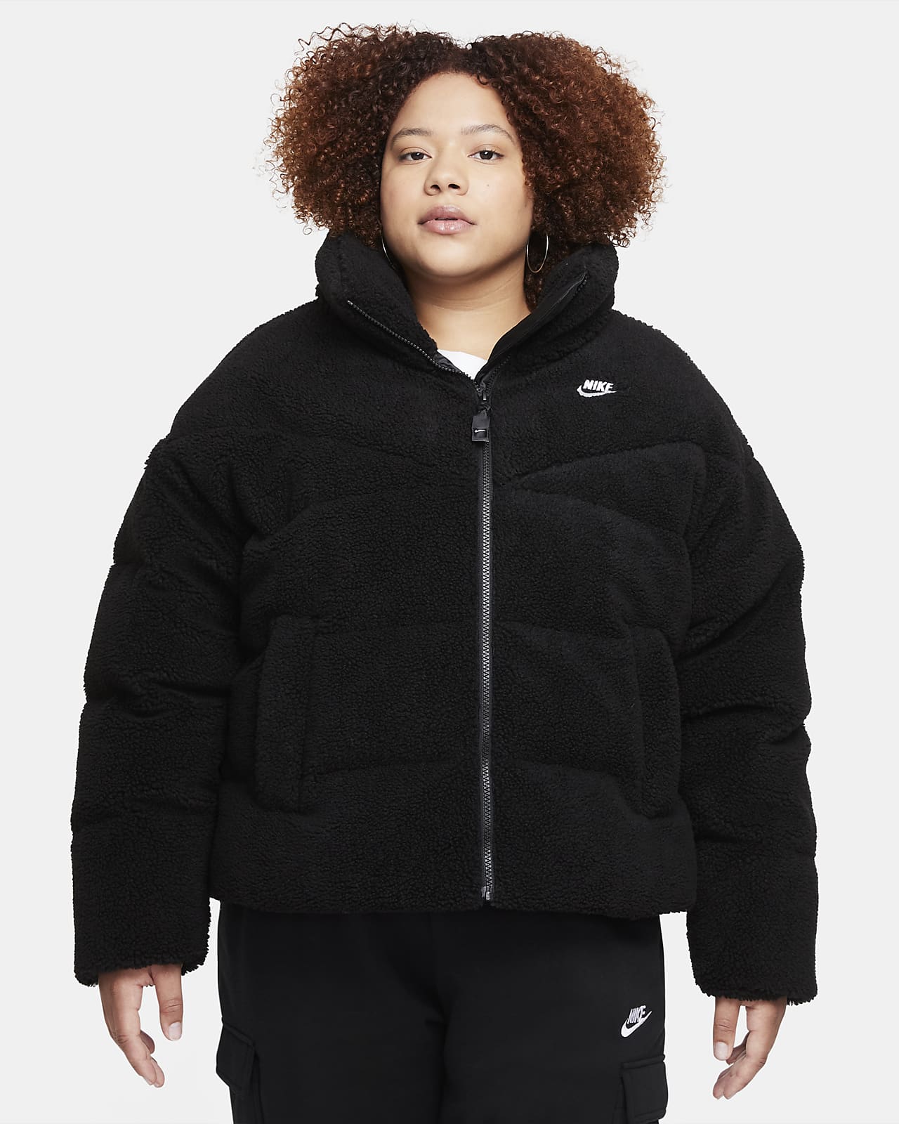 Nike Sportswear Therma-FIT City Series Women's Fleece Jacket (Plus Size)