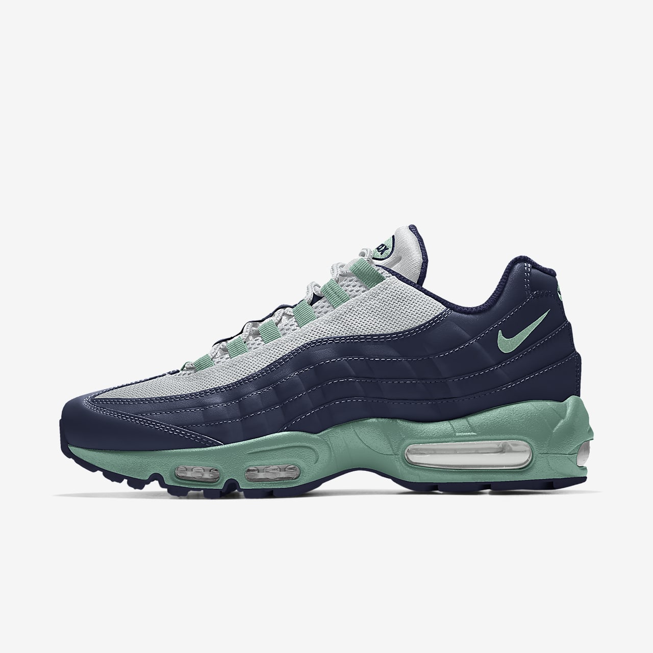 Specialdesignad sko Nike Air Max 95 By You för kvinnor